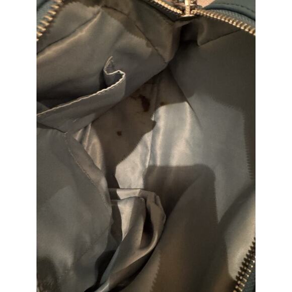 Coach Campbell Vintage Blue Leather Hobo Shoulder Y2K Bag - Picture 15 of 16